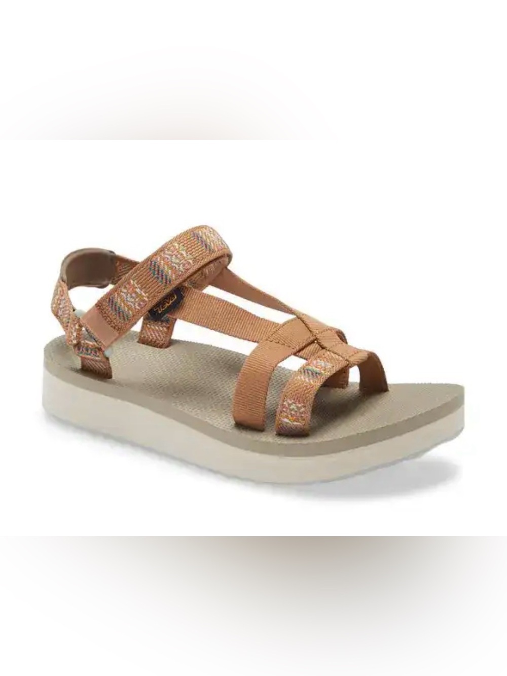 Teva Midform Arivaca Aviles Chipmunk Platform sandals size 6/6.5/EU37 EUC